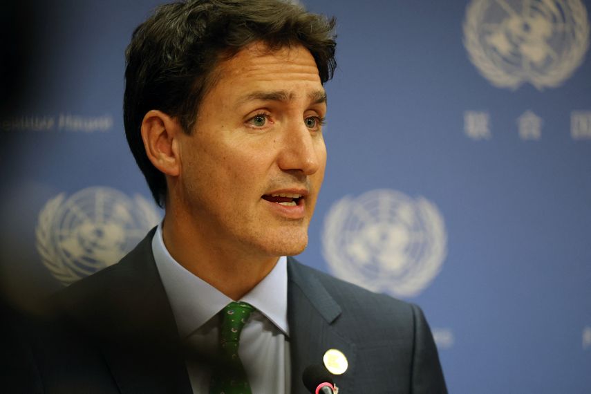 El primer ministro de Canadá