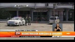 Reconstruyen asesinato de abogados en Vista Hermosa