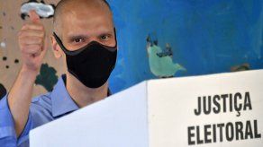 El alcalde de Sao Paulo, Bruno Covas﻿.