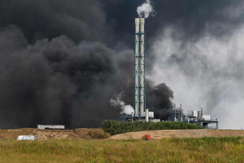 La explosión ocurrió cerca de un centro de incineración de basuras en el barrio de Bürrig.