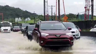 Inundación afecta la vía Panamericana a la altura de Howard Inundación afecta la vía Panamericana a la altura de Howard