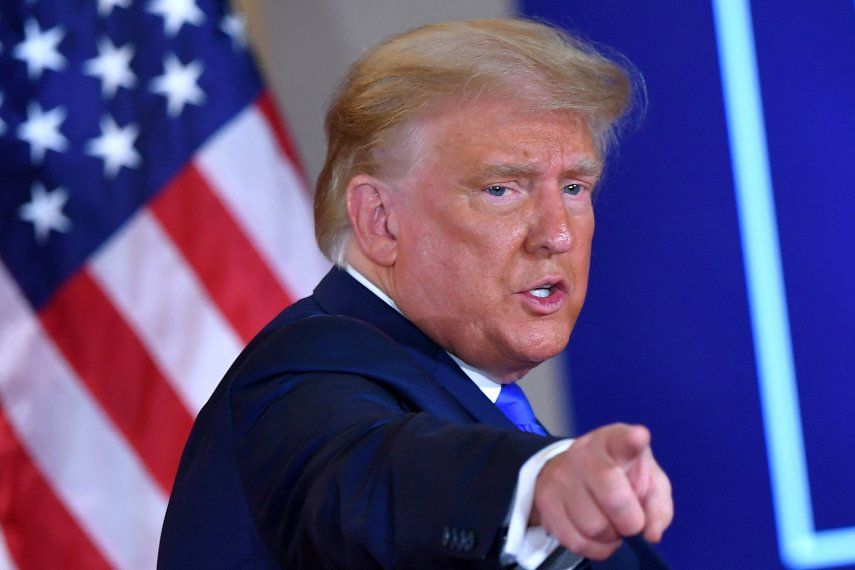 El expresidente de Estados Unidos Donald Trump﻿.