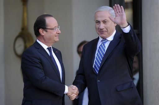 Hollande reprocha a Netanyahu haber hecho campaña electoral en Francia