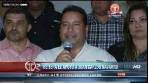 CDN del PRD mantiene su posición de apoyar a candidato J.C. Navarro