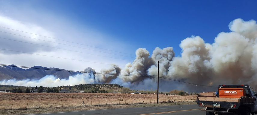 Se espera que el jeuves regresen los vientos fuertes.