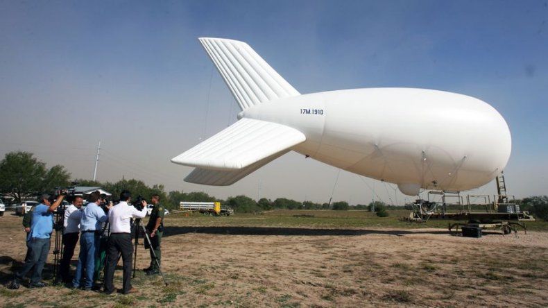 EEUU prueba vigilancia de frontera con globos