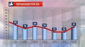 Estadísticas sobre los casos y fallecidos por COVID-19 en Panamá