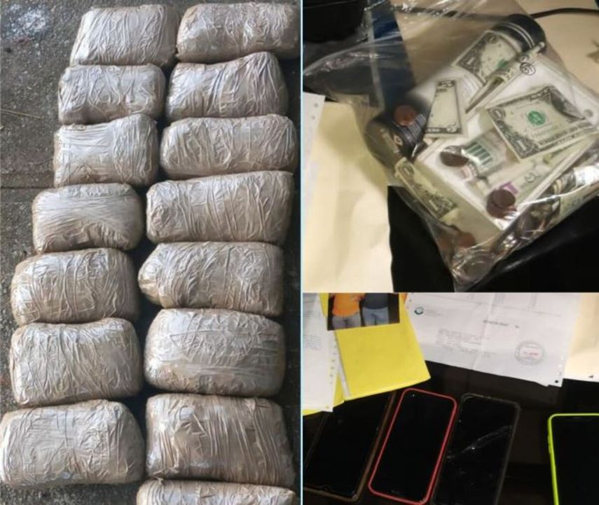 Las capturas y las incautaciones se dieron tras un allanamiento en tres residencias en El Tecal.