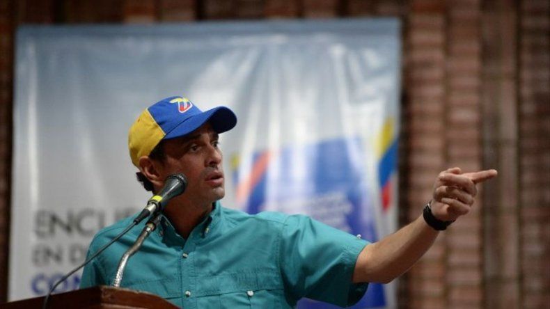 Venezuela: Capriles llama a la oposición a reorganizarse