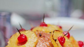 Prepara un riquísimo jamón en jugo de piña para estas fiestas