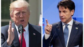 Trump recibe al italiano Giussepe Conte