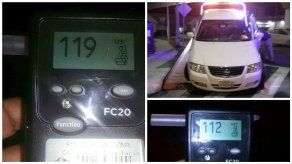 Sorprenden a varios conduciendo bajo efectos del alcohol y a 15 sin licencia
