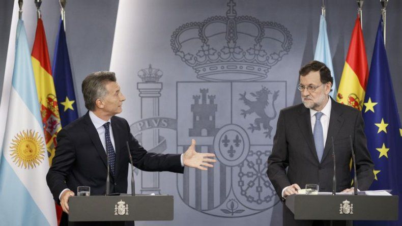 Macri y Rajoy se unen en su crítica al gobierno de Venezuela