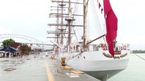 Panamá recibe la visita de buque escuela a vela del Perú