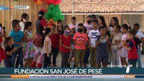Fundación San José agasaja a los niños de Pesé