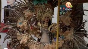 Ana Isabel personificó una guerrera africana