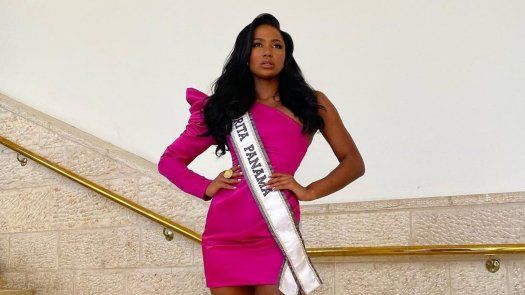 Brenda Smith en su primer día en el Miss Universo 2021