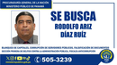 Ministerio Público solicita ayuda para ubicar a Rodolfo Díaz por presuntos delitos de corrupción. Ministerio Público solicita ayuda para ubicar a Rodolfo Díaz por presuntos delitos de corrupción.