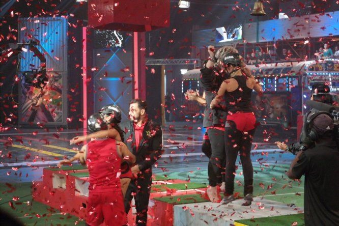 Reto de famosos y capitanes de C7 VIP