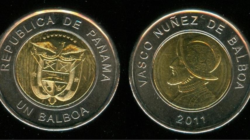 Moneda de a dólar conocida como Martinelli.&nbsp;