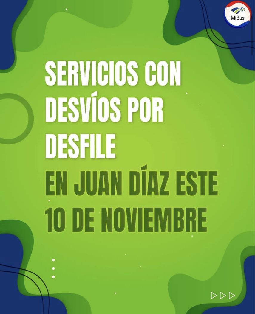 Desfiles: desvíos el 10 de Noviembre