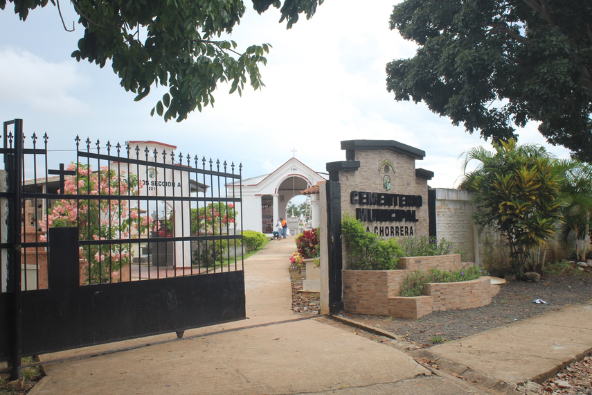 Cementerio de La Chorrera.