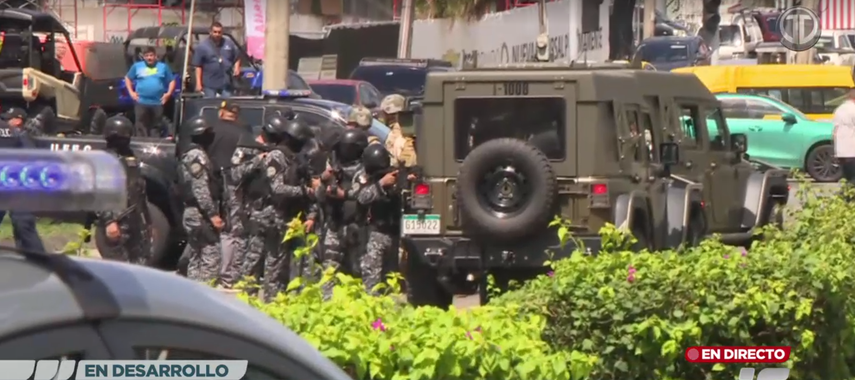 Persecución en Ricardo J. Alfaro. Unidad de la Fuerzas Especiales de la Policía Nacional