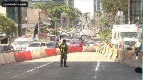 Abren temporalmente paso a desnivel en Calle 50