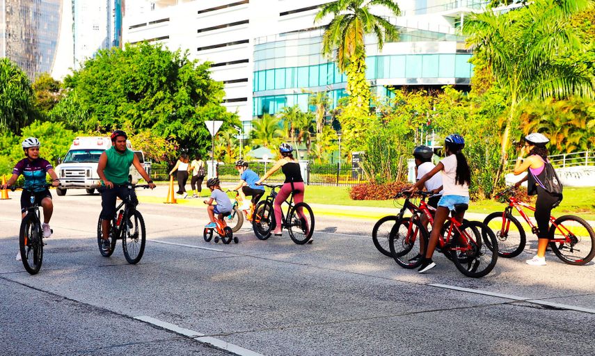 Día Mundial de la Bicicleta: Ciclovías en la ciudad de Panamá.