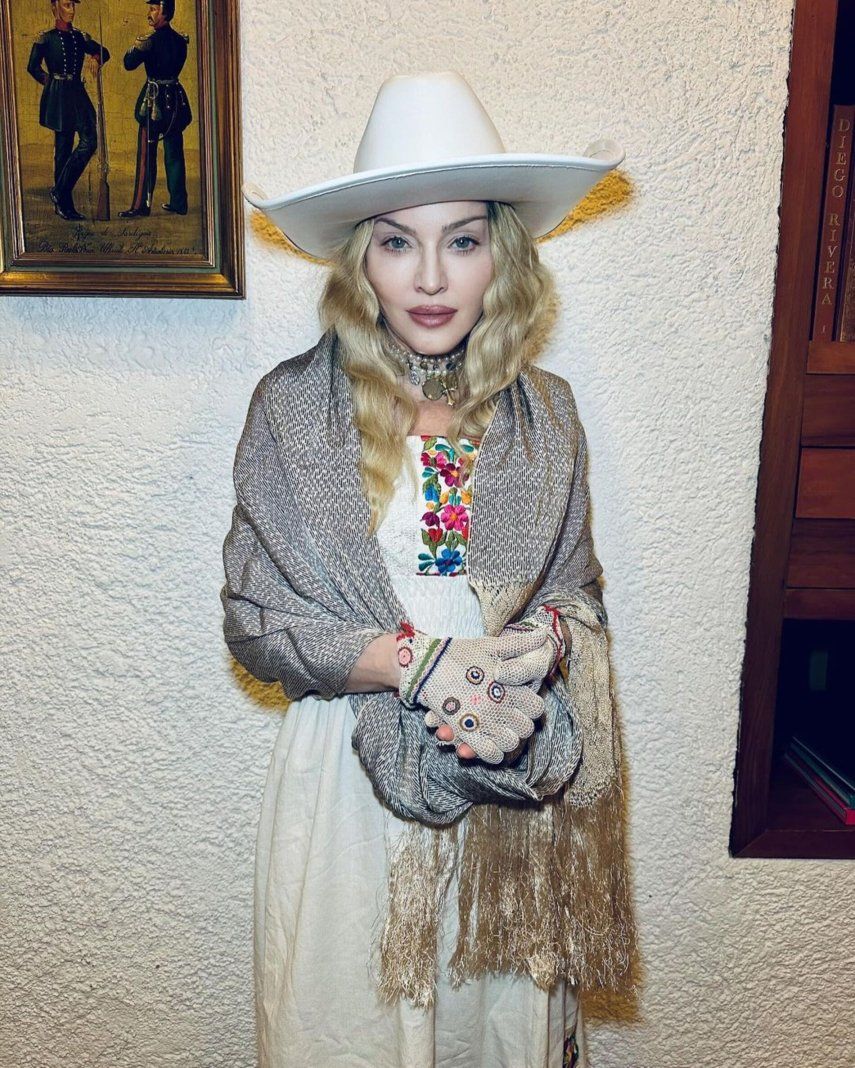 Madonna causa polémica al lucir prendas de Fridha Kahlo y el Museo aclara la situación