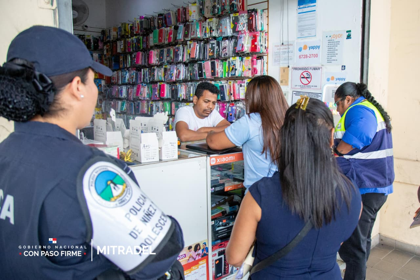 MITRADEL realiza operativo para prevenir el trabajo infantil en San Miguelito.