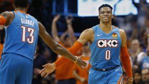 Westbrook guía triunfo del Thunder sobre los Blazers 120-108