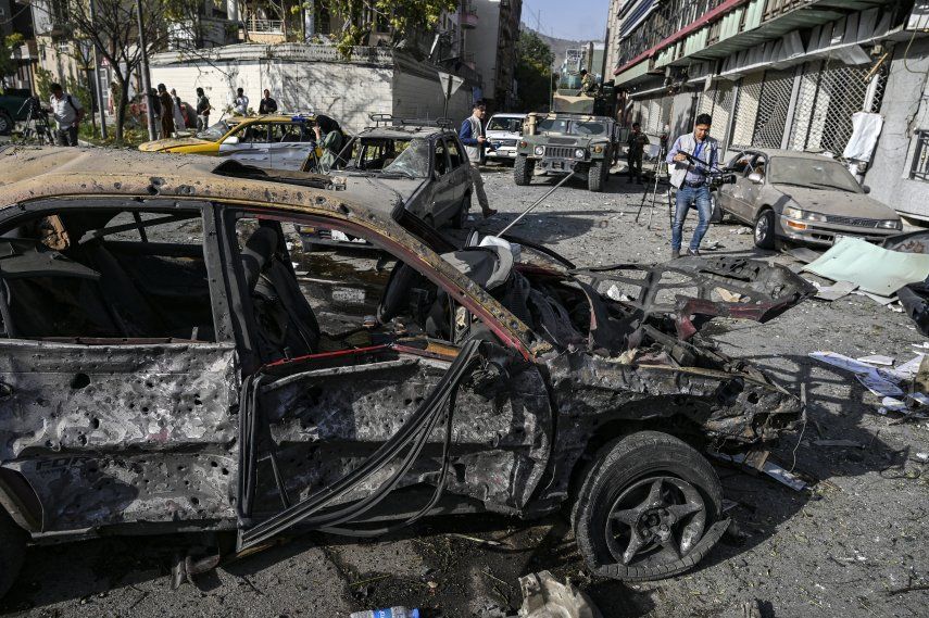 Mientras los talibanes seguían ganando terreno en Afganistán