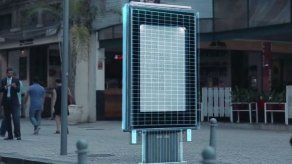 Paneles publicitarios de Río de Janeiro también sirven para matar mosquitos