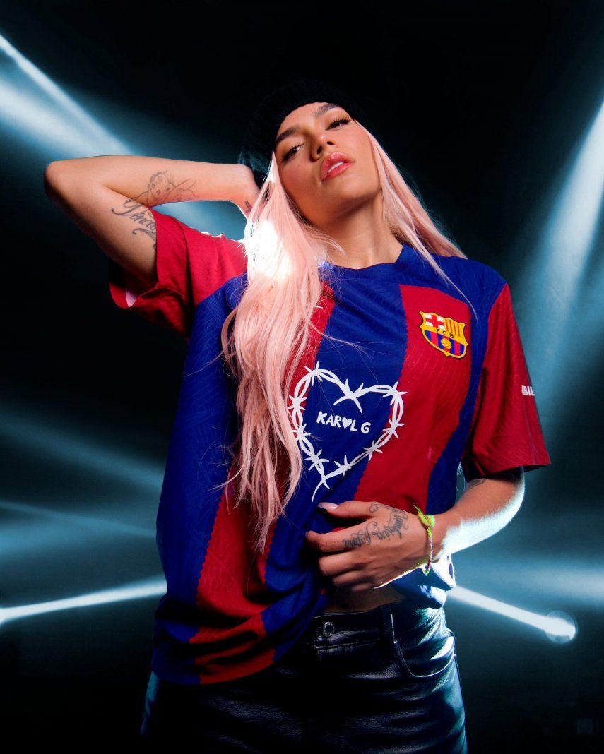 Karol G estará presente en el clásico del Barça