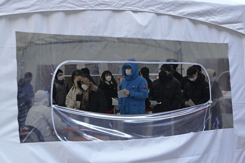 Corea del Sur reportó 109