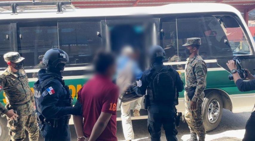 El Minseg indicó que cinco personas fueron aprehendidas.