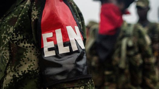 Miembros de la guerrilla del ELN﻿.