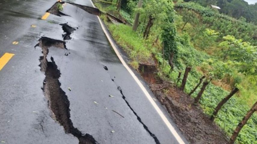 Cierre temporal de la vía que conecta Ocú con Las Minas