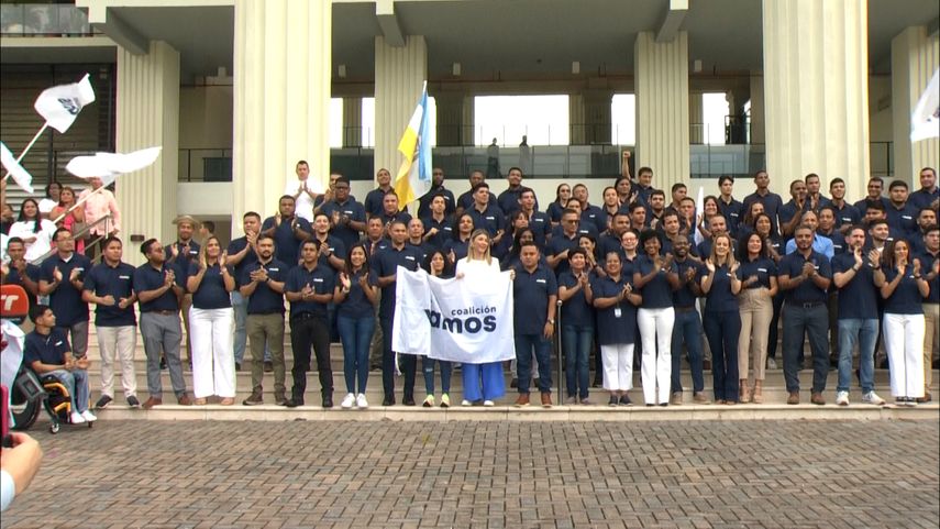 Precandidatos independientes de la Coalición Vamos.