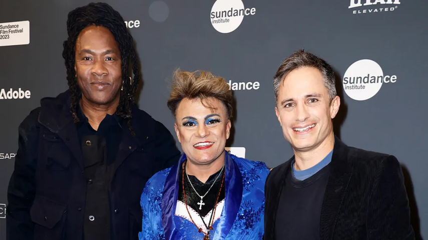 El director de Cassandro, Roger Ross William; el luchador Saúl Armendáriz y Gael García Bernal. El director de Cassandro, Roger Ross William; el luchador Saúl Armendáriz y Gael García Bernal. 