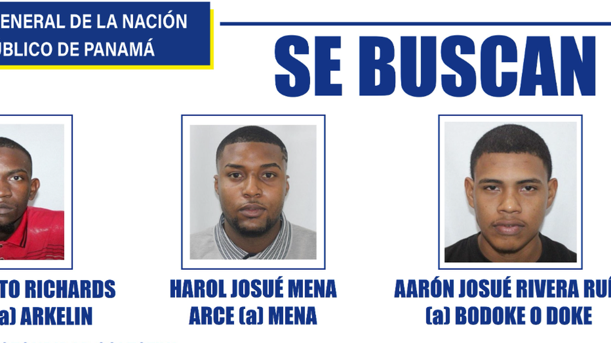 Ministerio Público busca a tres personas Ministerio Público busca a tres personas