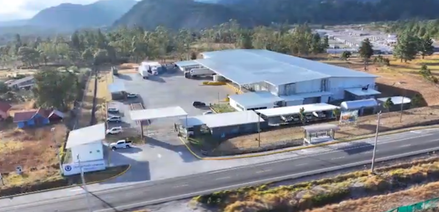 Centro PostCosecha ubicado en el Volcán