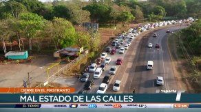 Comunidad de El Mastranto cierre la calle para reclamar mejoras viales