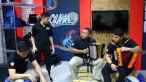 Backstage del 1er baile de Cuna de Acordeones