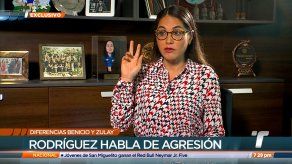 Zulay habla de sus diferencias con su copartidario Benicio Robinson