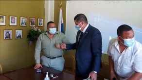 Ministro de Seguridad se reúne con autoridades de Colón