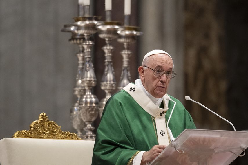 El papa Francisco﻿.
