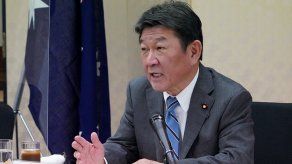 Toshimitsu Motegi, canciller japonés.