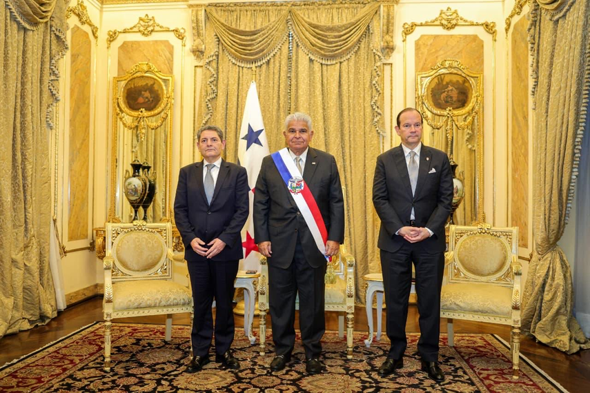 Presidente José Raúl Mulino recibe cartas credenciales de embajadores.